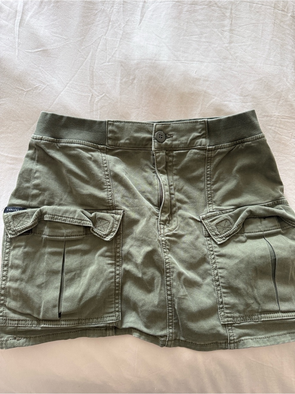 Sanctuary Mini Green Skirt